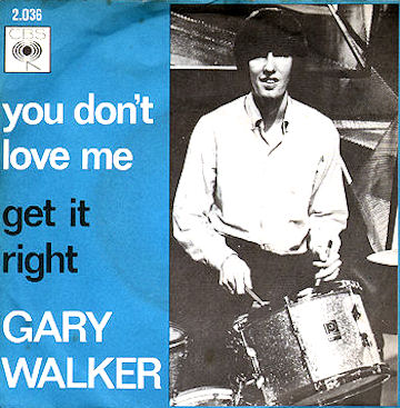 Gary Walker (Dutch picture sleeve)