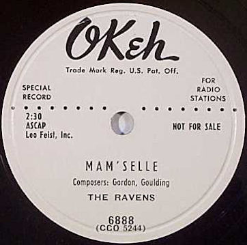 Okeh R&B 78-rpm deejay record, 1951