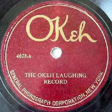 Okeh Laughing Record, 1923