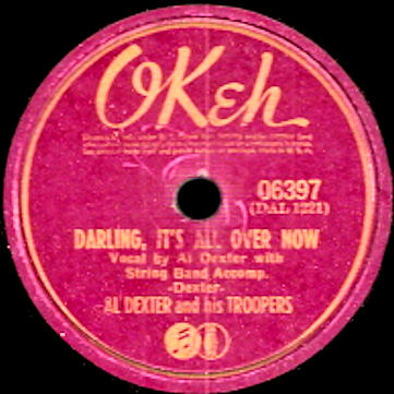 Okeh 78-rpm country record, 1940s
