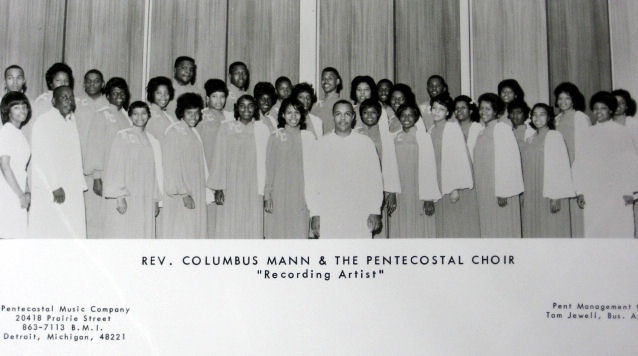 Promo photo of Rev. Columbus Mann and the Pentecostal Choir