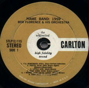 Early Carlton label